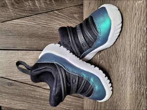 Air Jordan 11 Retro Little Flex Black Iridescent Shoes. Size 4C